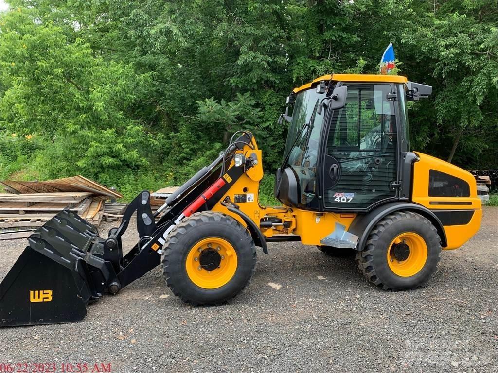 JCB 407B Læssemaskiner på hjul