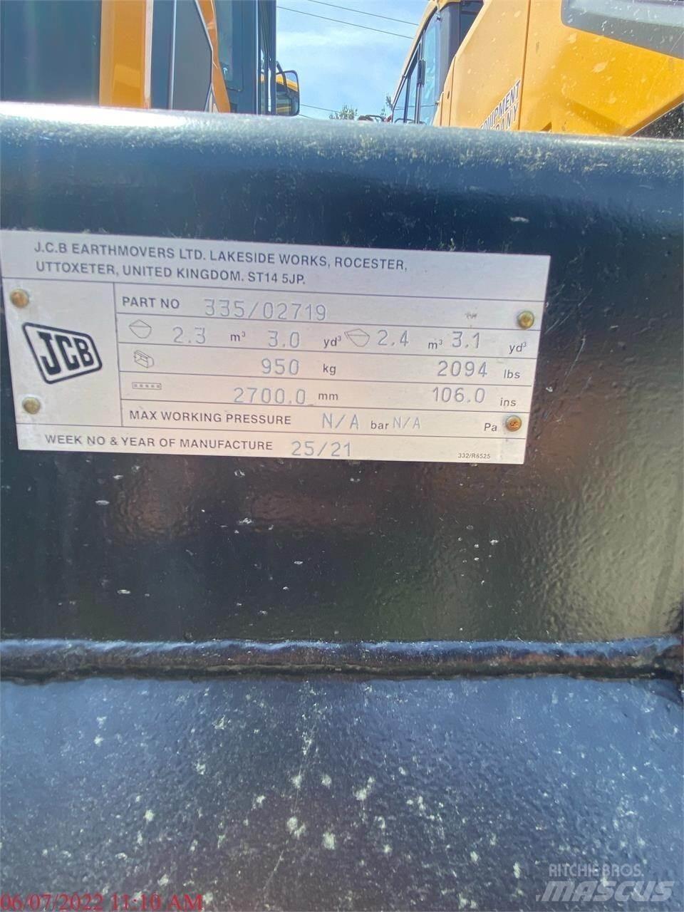 JCB 427ZX Læssemaskiner på hjul