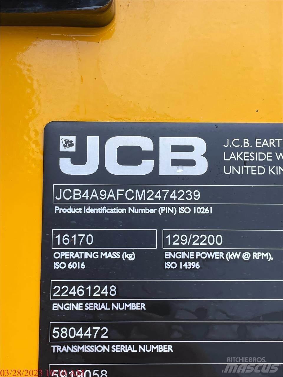 JCB 437ZX Læssemaskiner på hjul