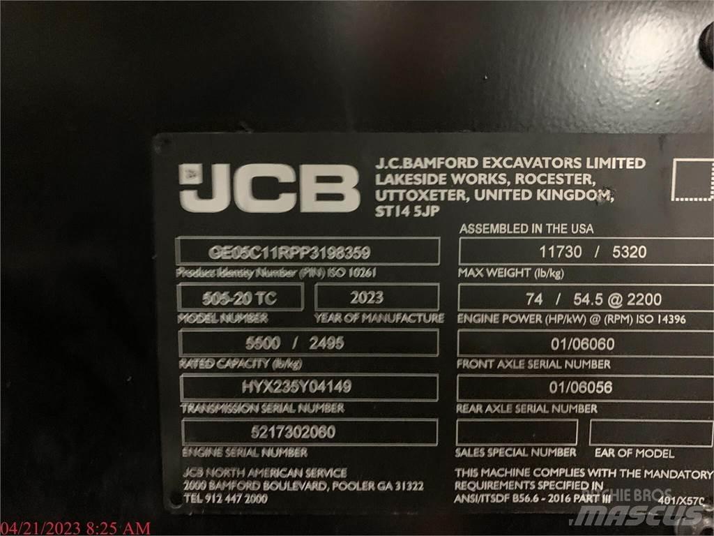 JCB 505-20TC Teleskoplæssere