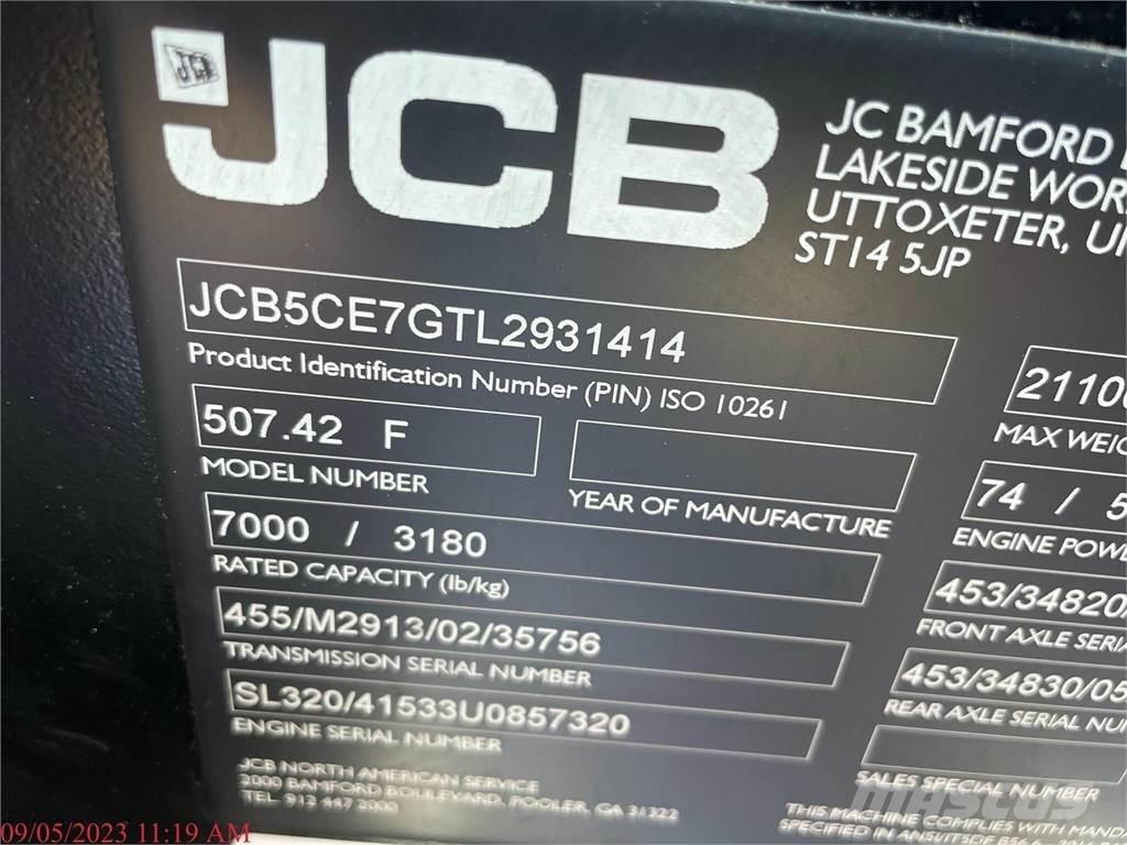 JCB 507-42 Teleskoplæssere