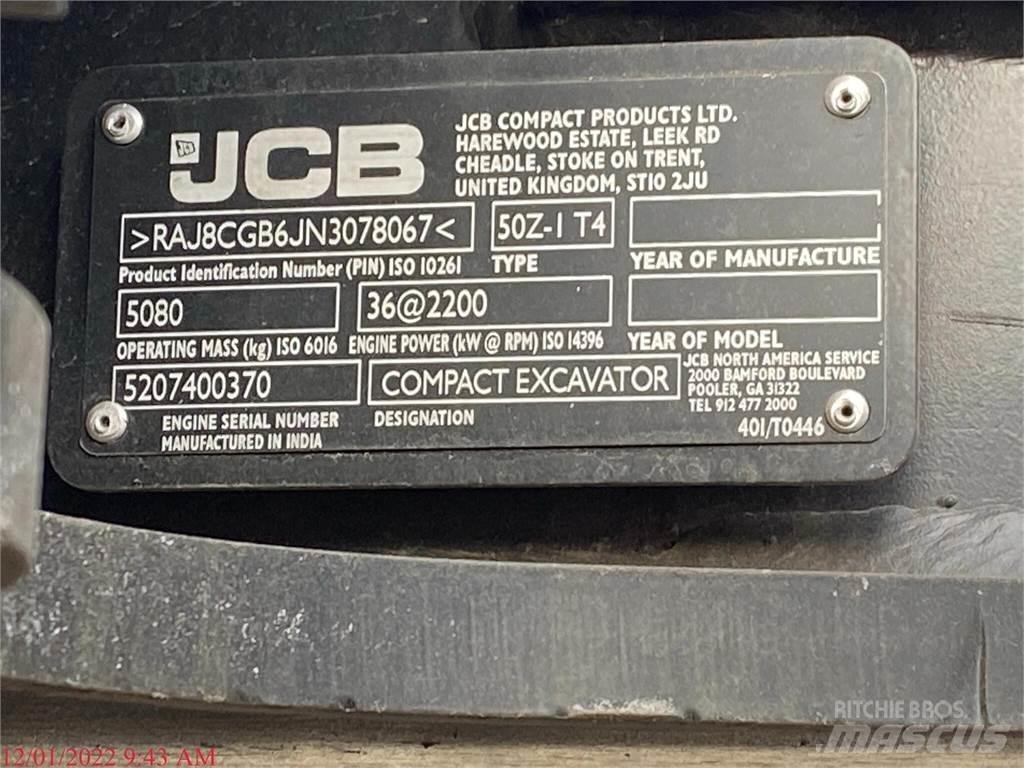 JCB 50Z-1 Minigravemaskiner