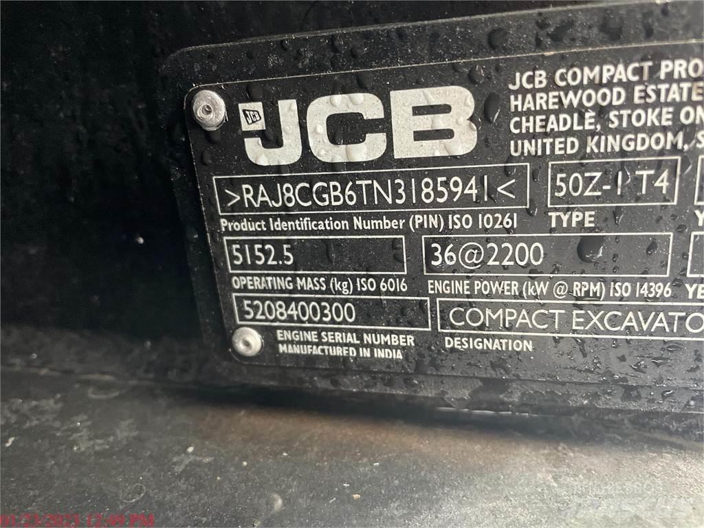 JCB 50Z-1 Minigravemaskiner