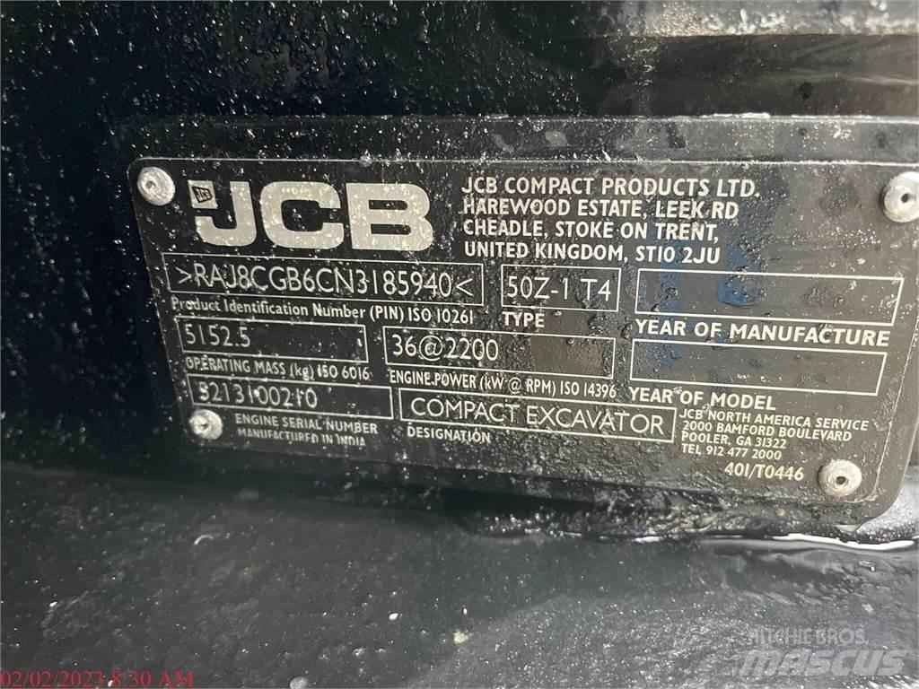 JCB 50Z-1 Minigravemaskiner