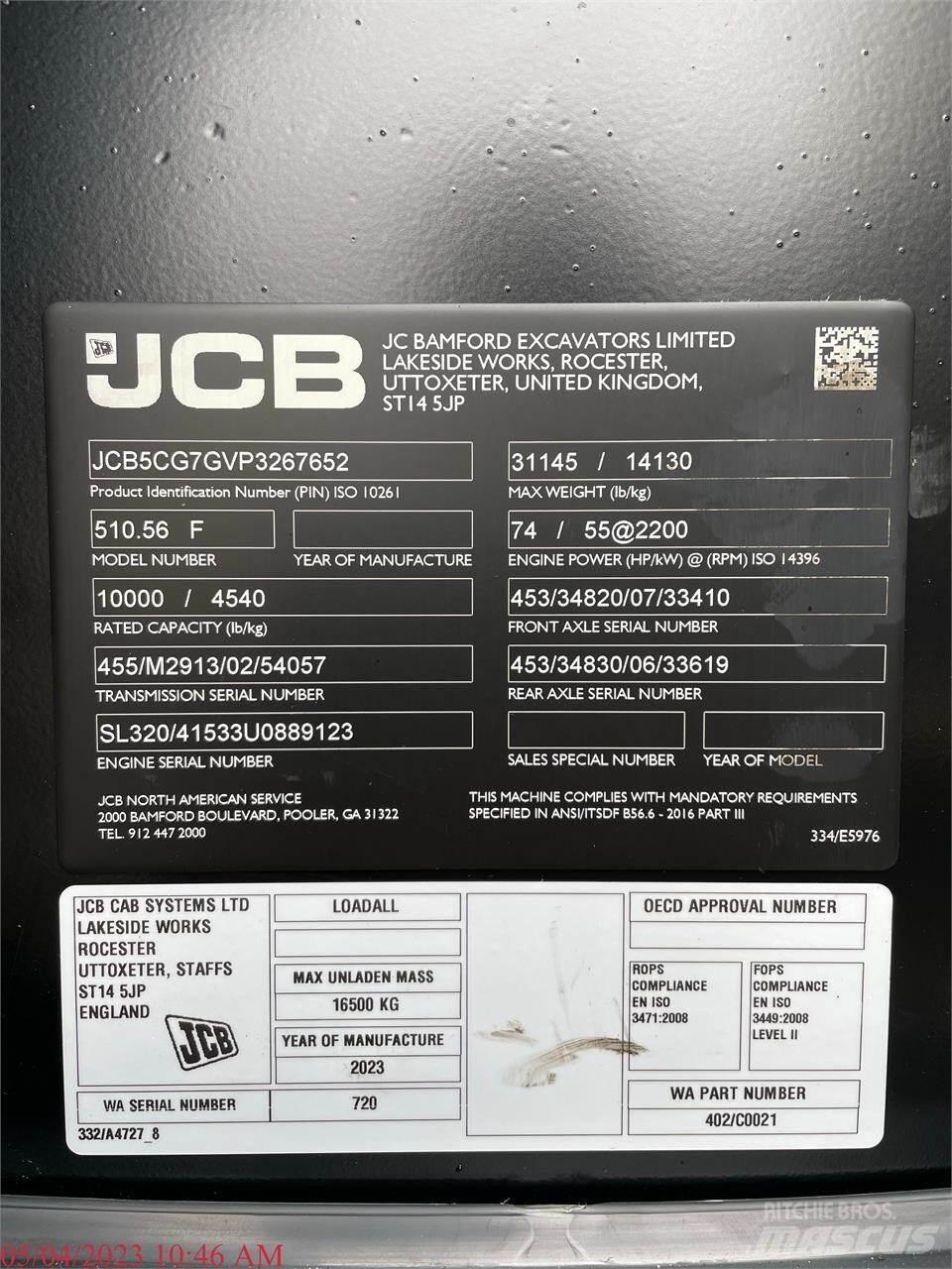 JCB 510-56 Teleskoplæssere