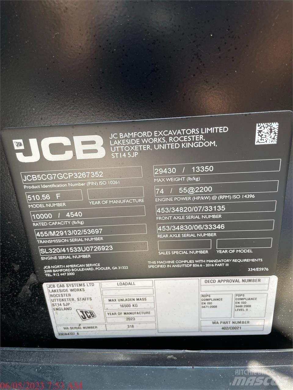 JCB 510-56 Teleskoplæssere