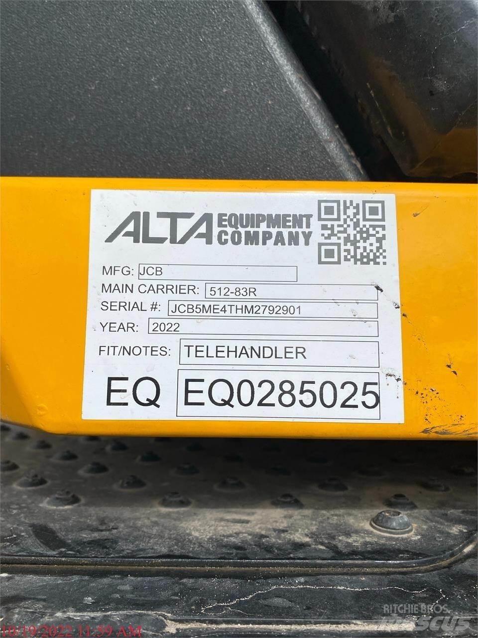JCB 512-83R Teleskoplæssere