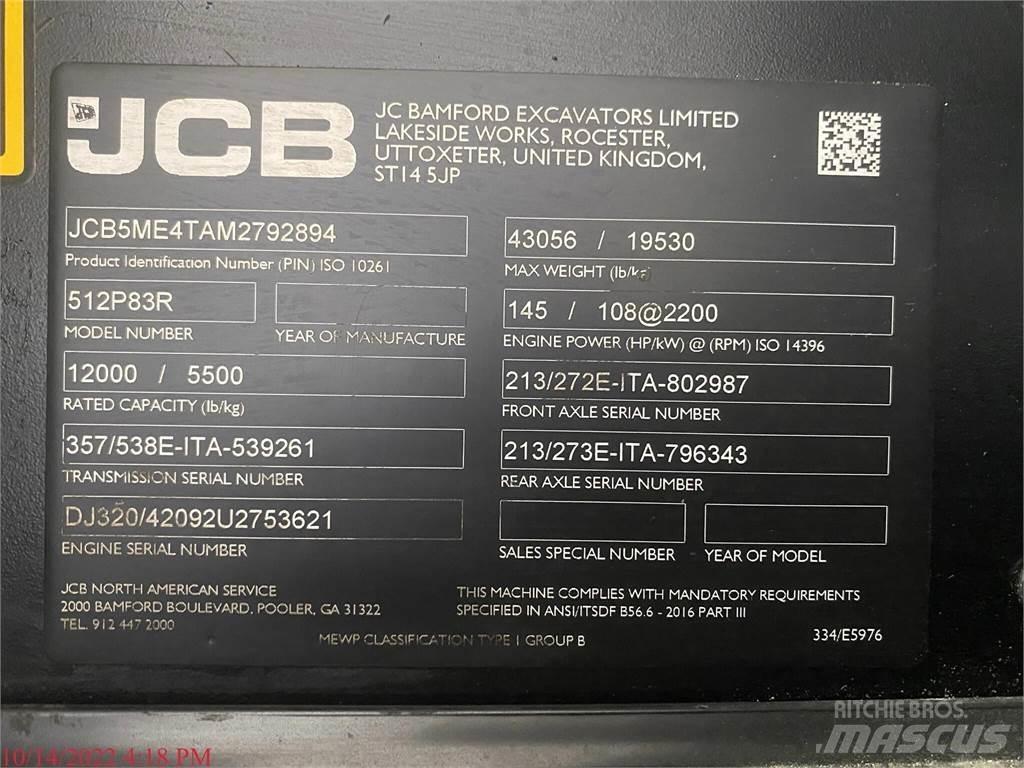 JCB 512-83R Teleskoplæssere
