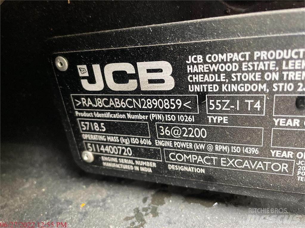 JCB 55Z-1 Minigravemaskiner