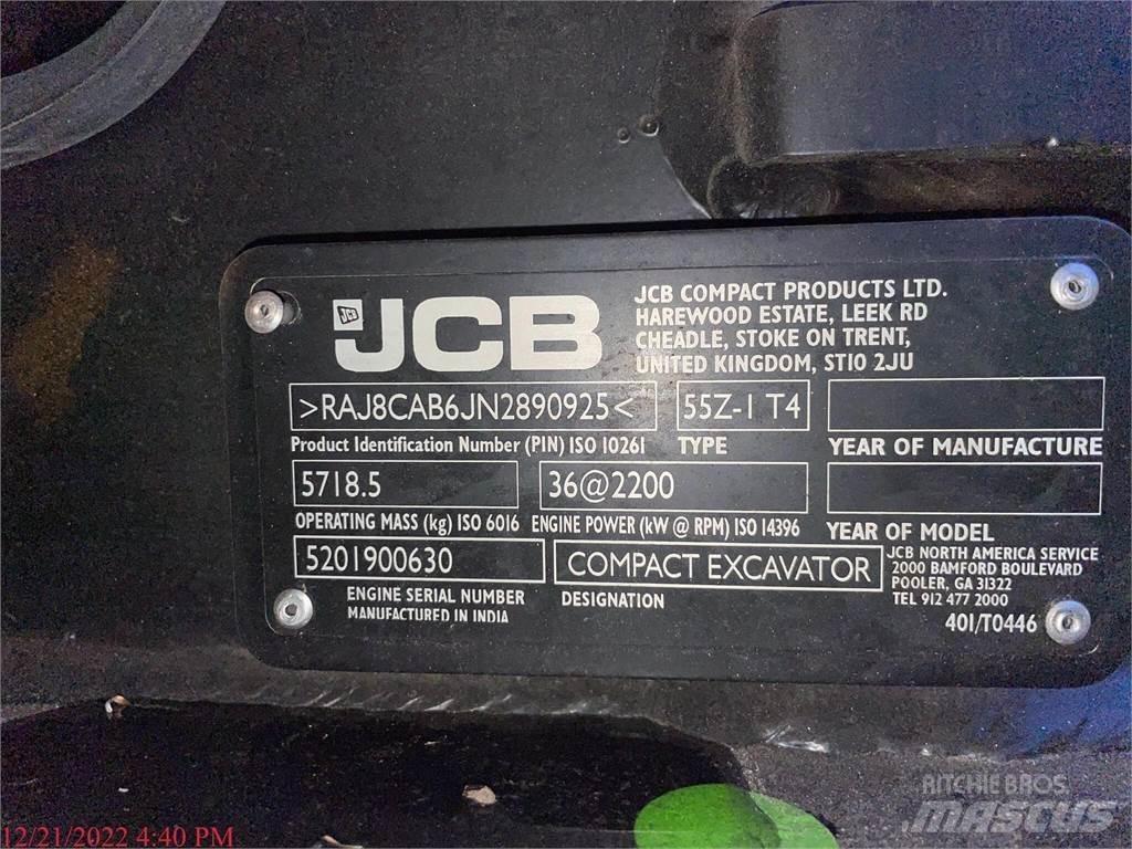 JCB 55Z-1 Minigravemaskiner
