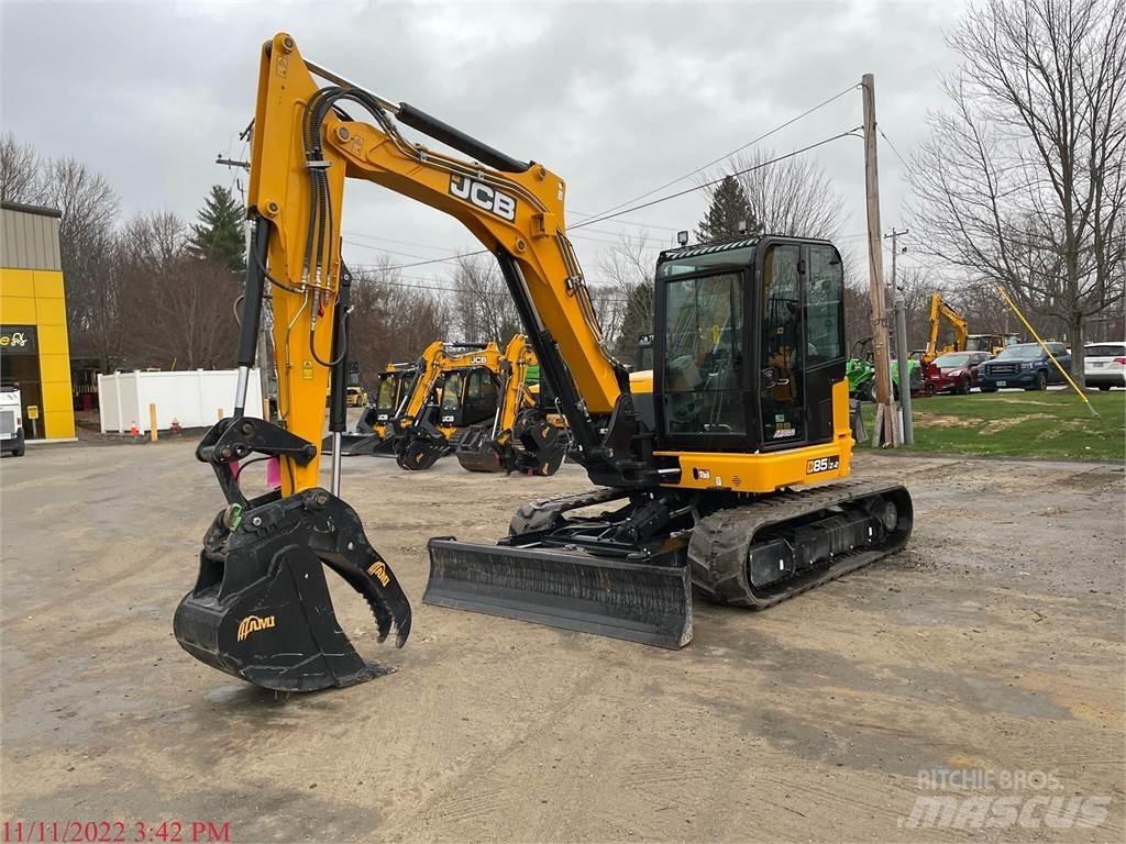 JCB 85Z-2 Gravemaskiner på larvebånd