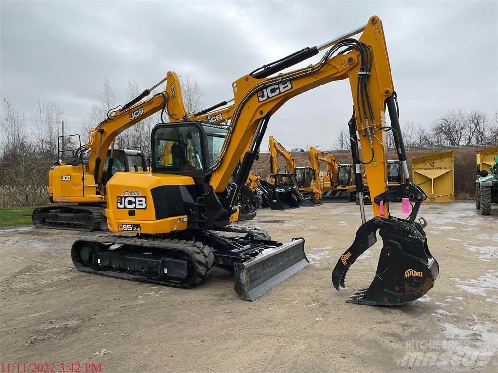 JCB 85Z-2 Gravemaskiner på larvebånd
