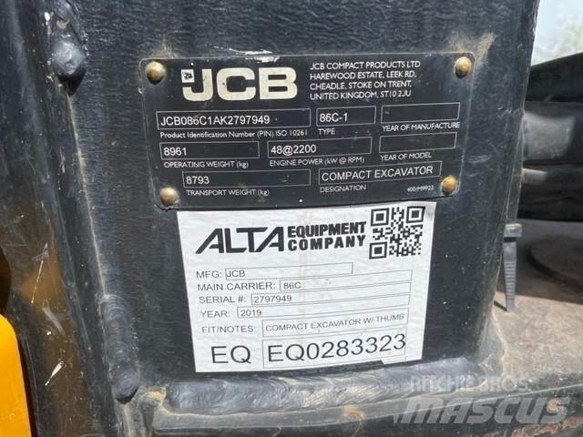 JCB 86C-1 Gravemaskiner på larvebånd