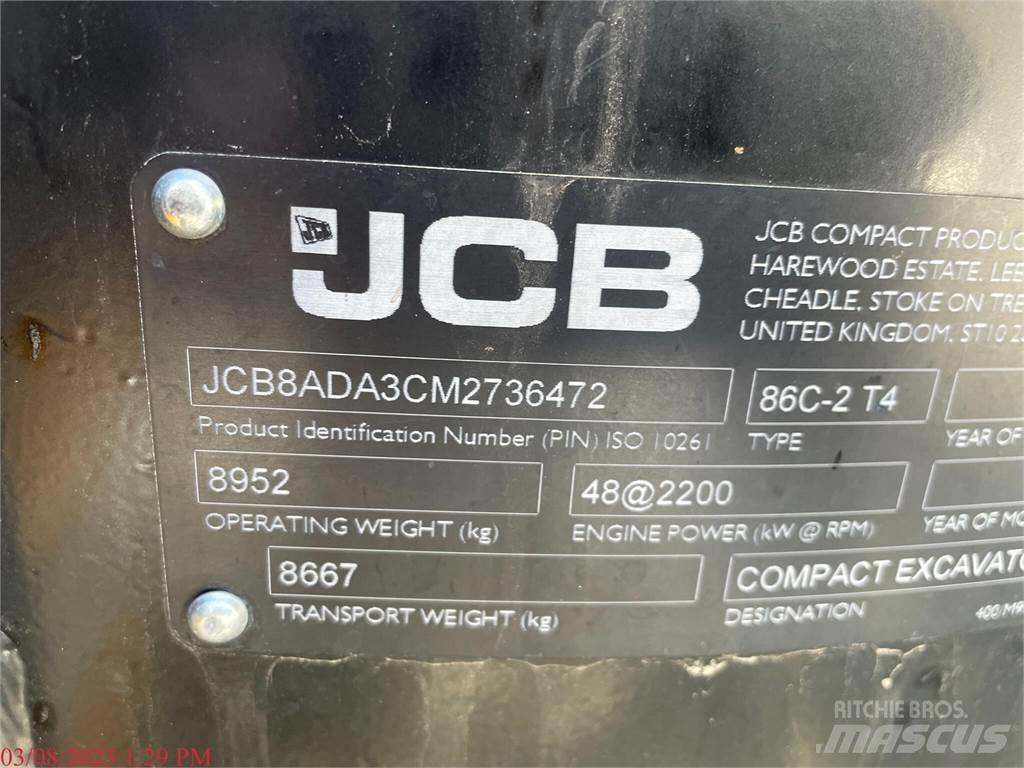 JCB 86C-2 Gravemaskiner på larvebånd