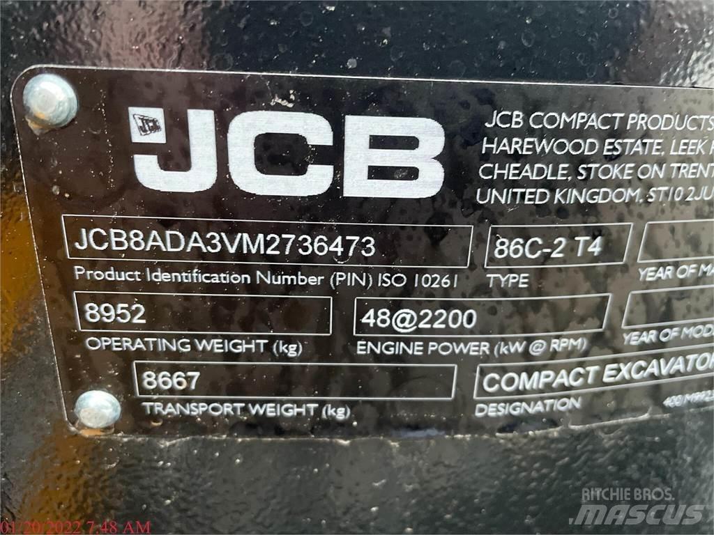 JCB 86C-2 Gravemaskiner på larvebånd