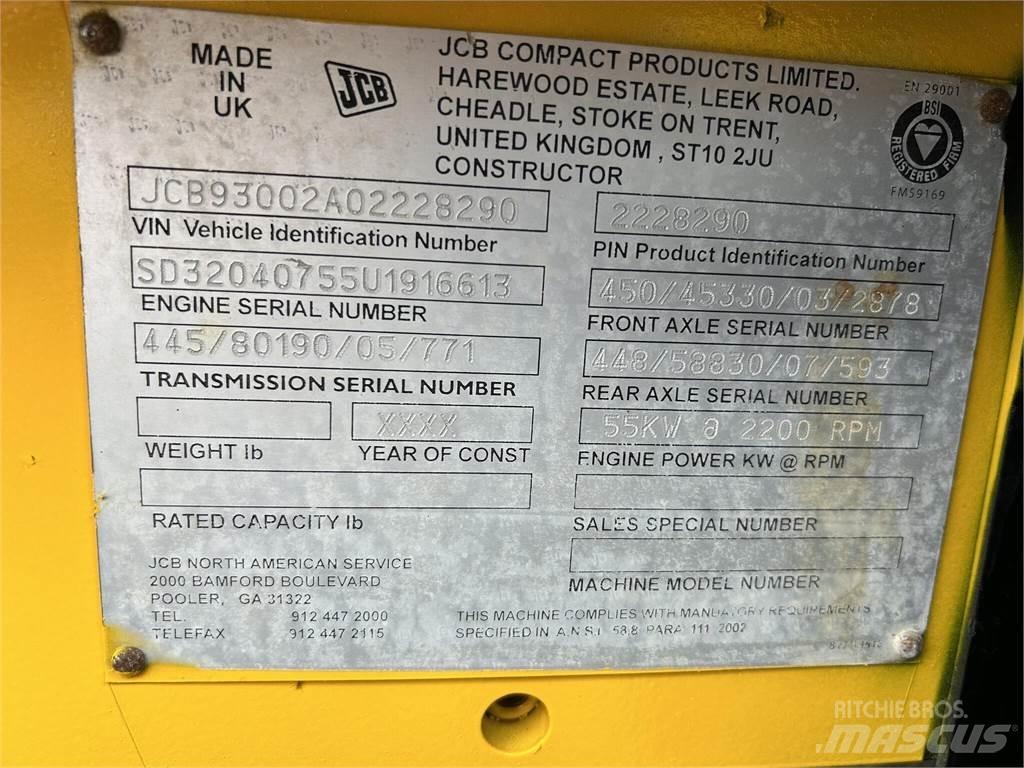 JCB 930 Terrængående gaffeltruck