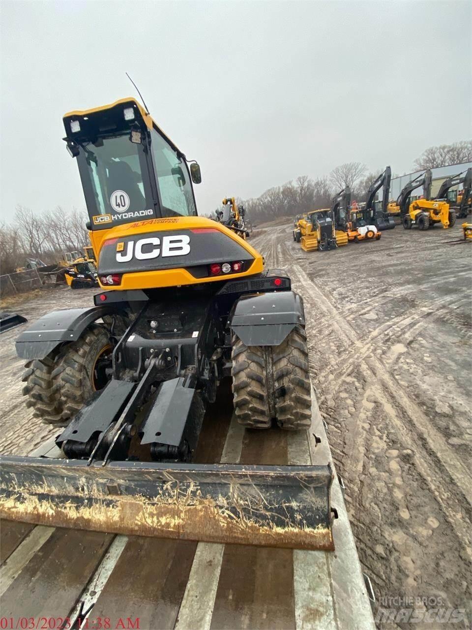 JCB HD110W Gravemaskiner på hjul