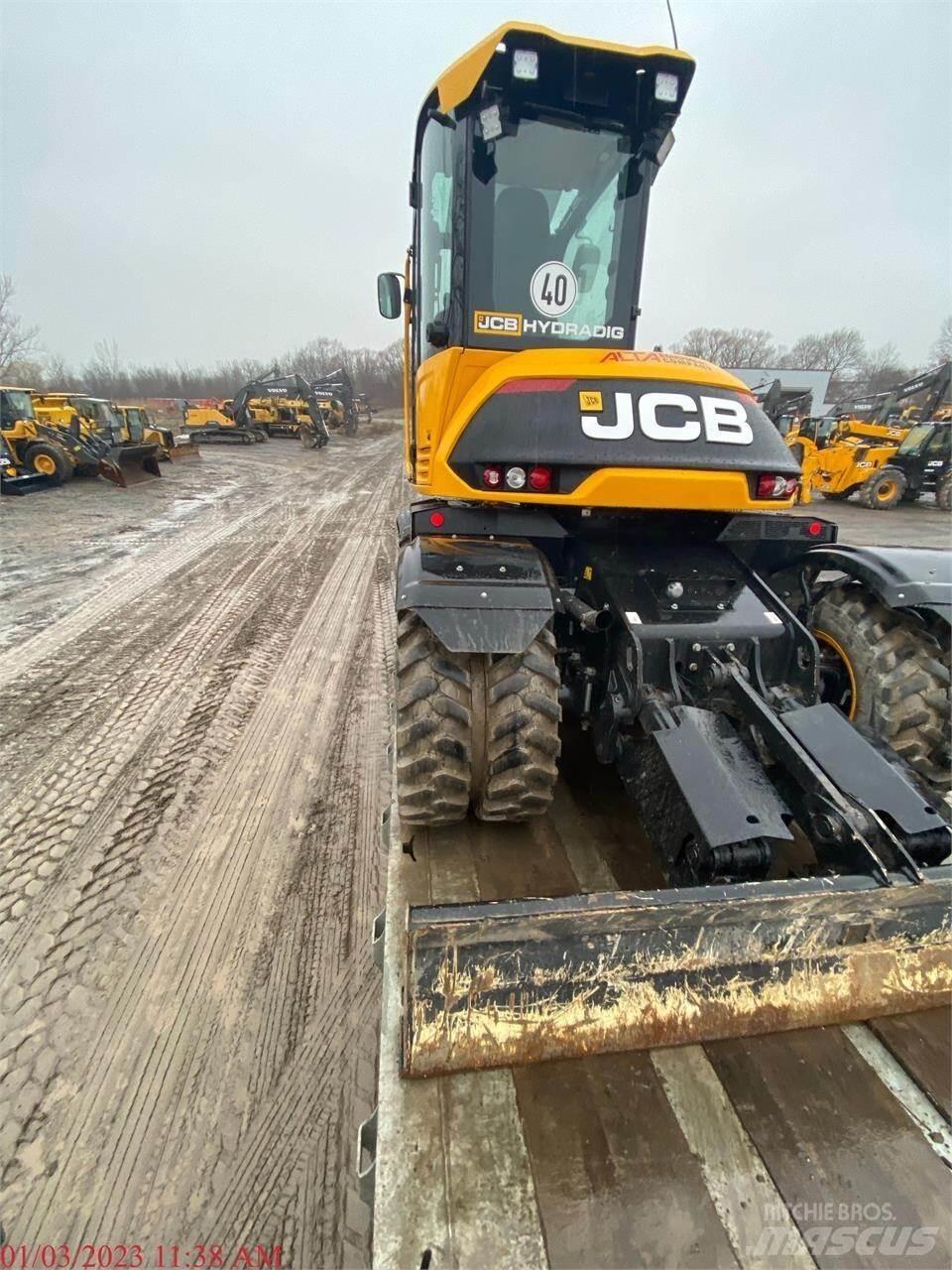 JCB HD110W Gravemaskiner på hjul