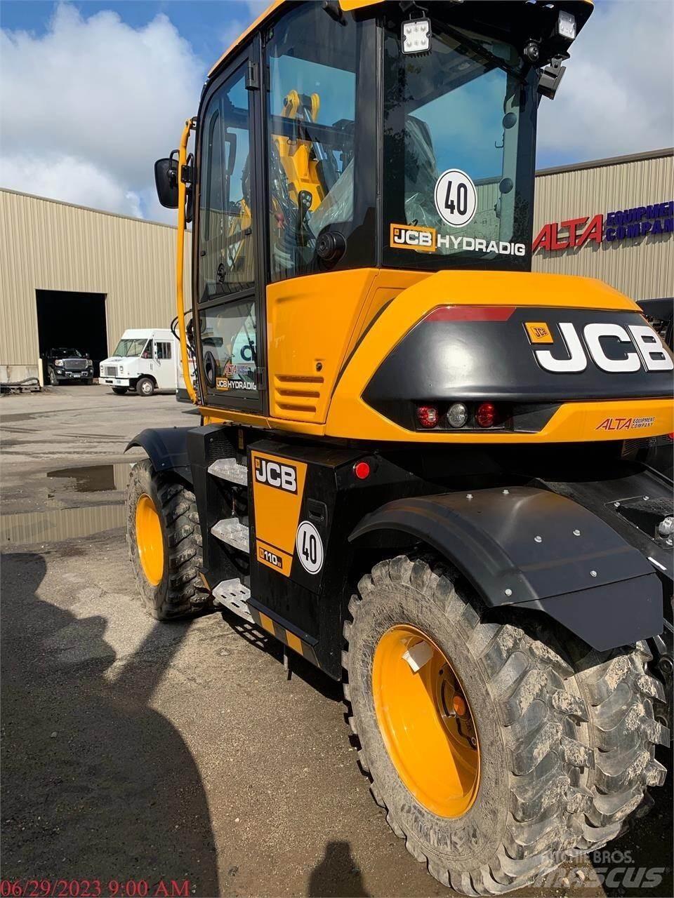 JCB HD110W Gravemaskiner på hjul
