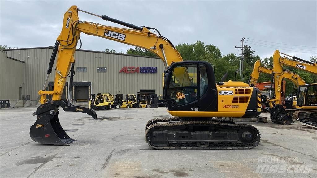 JCB JS160 Gravemaskiner på larvebånd