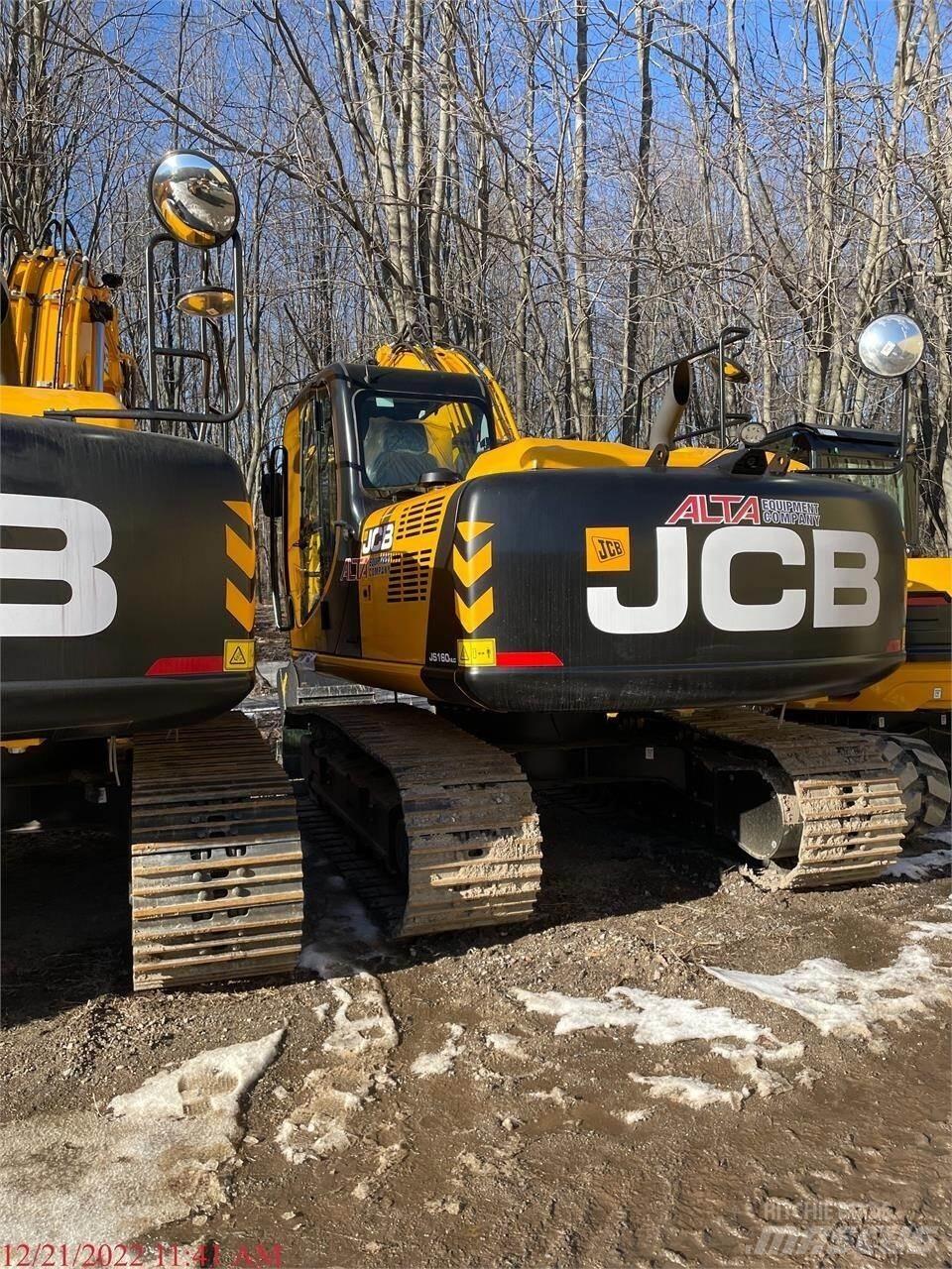 JCB JS160 Gravemaskiner på larvebånd