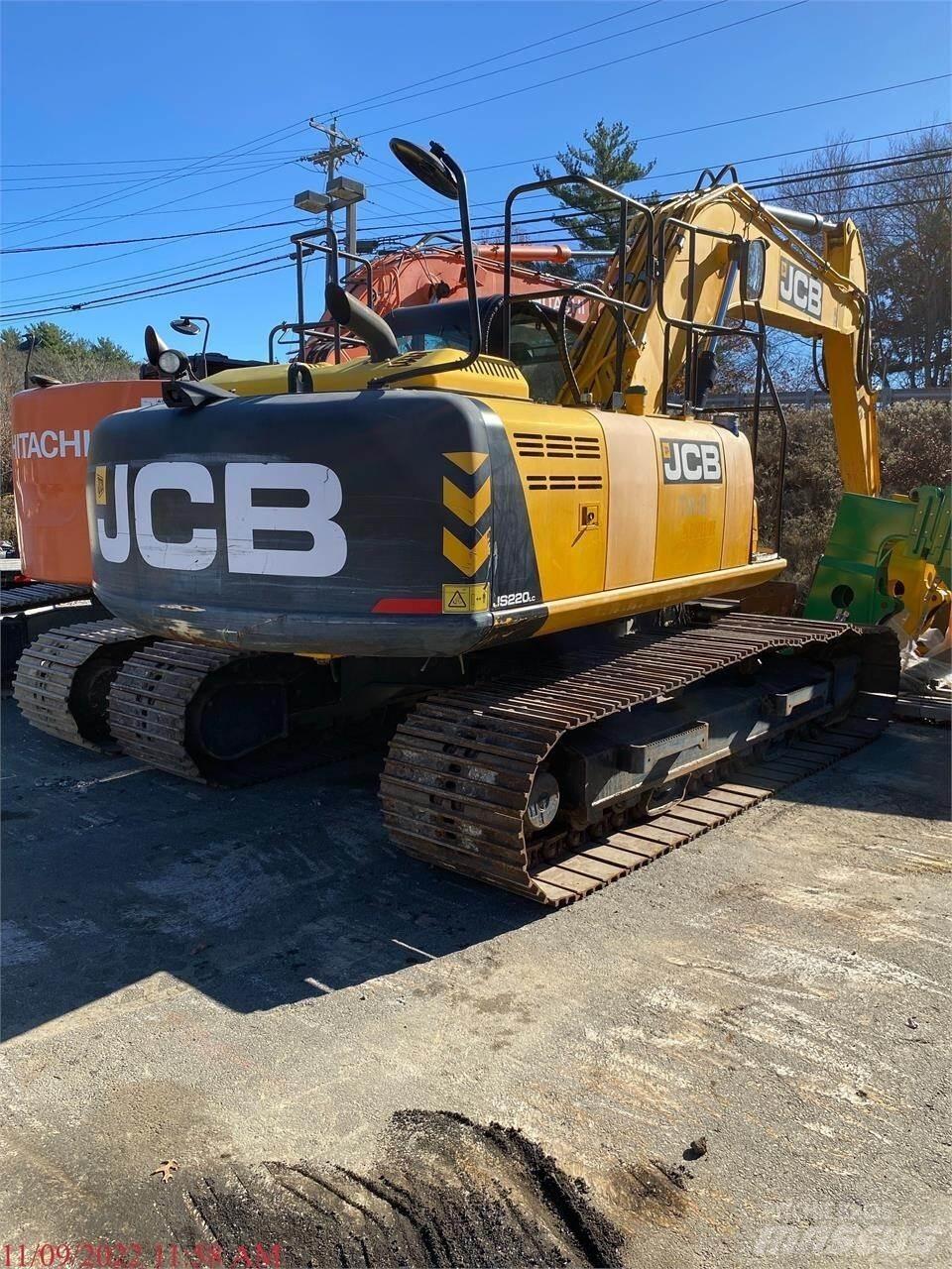 JCB JS220 Gravemaskiner på larvebånd