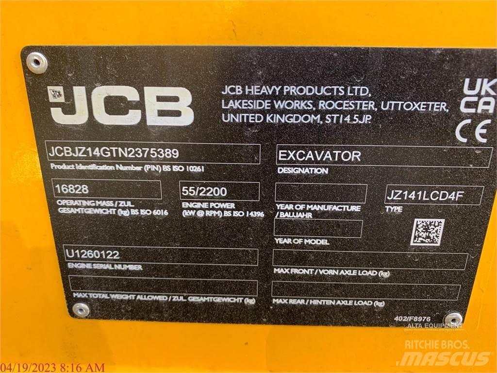 JCB JZ141 LC Gravemaskiner på larvebånd
