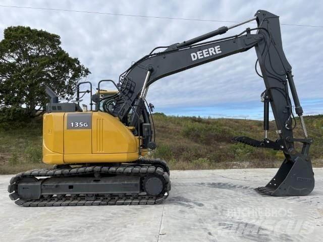 John Deere 135G Gravemaskiner på larvebånd