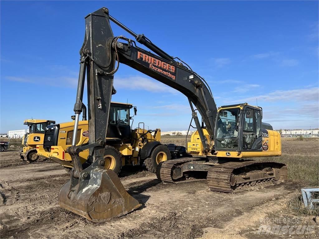 John Deere 210G LC Gravemaskiner på larvebånd