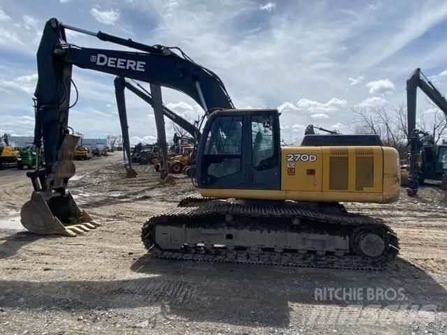 John Deere 270D LC Gravemaskiner på larvebånd