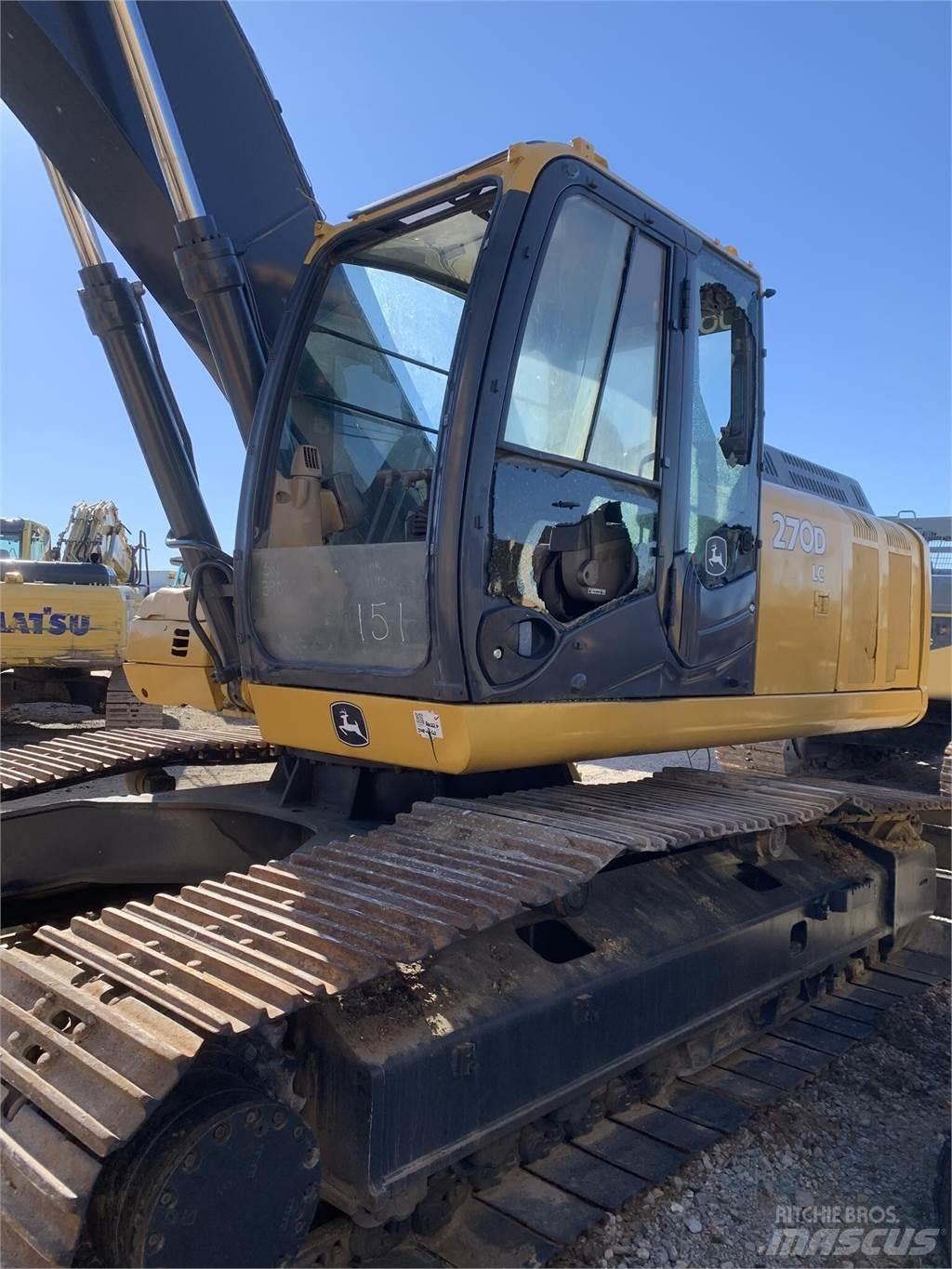 John Deere 270D LC Gravemaskiner på larvebånd