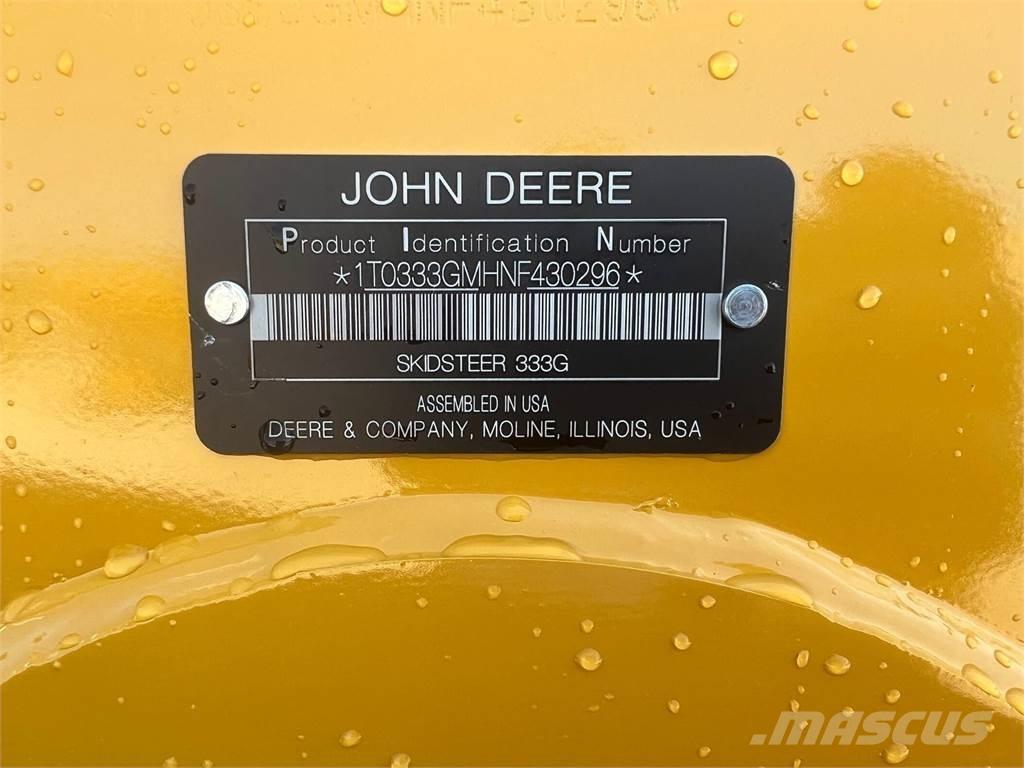 John Deere 333G Minilæsser - skridstyret