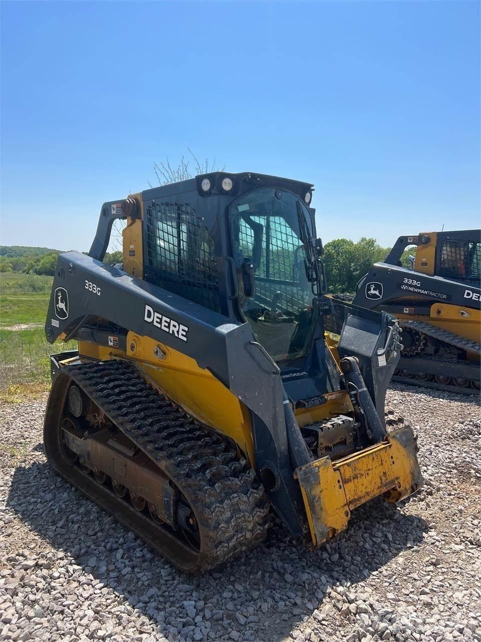 John Deere 333G Minilæsser - skridstyret