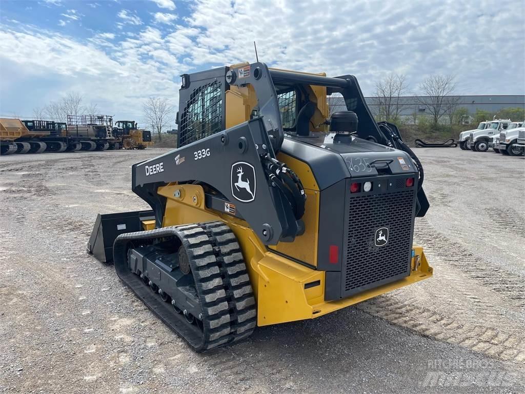 John Deere 333G Minilæsser - skridstyret