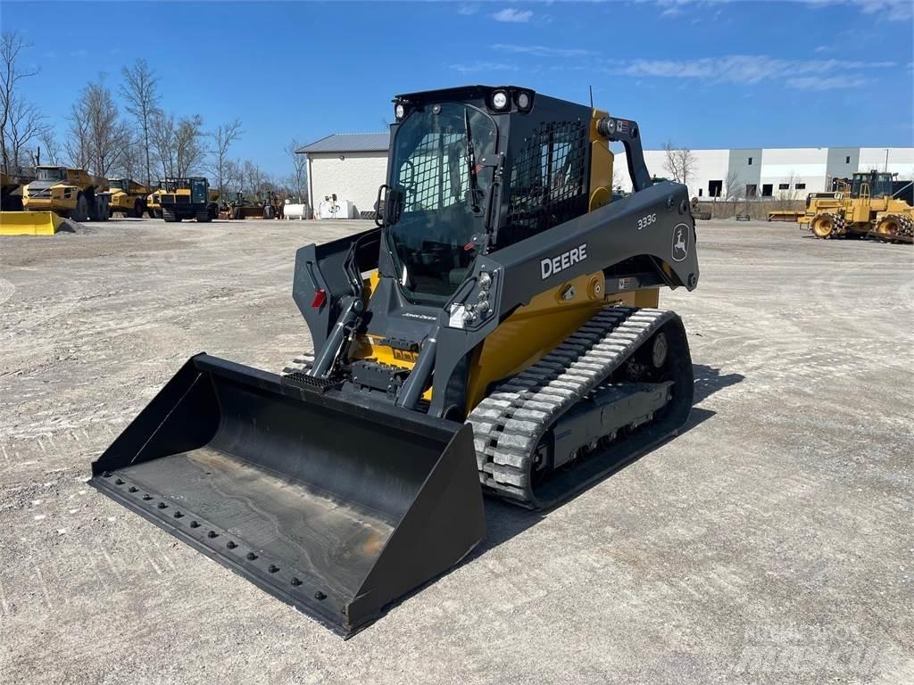John Deere 333G Minilæsser - skridstyret