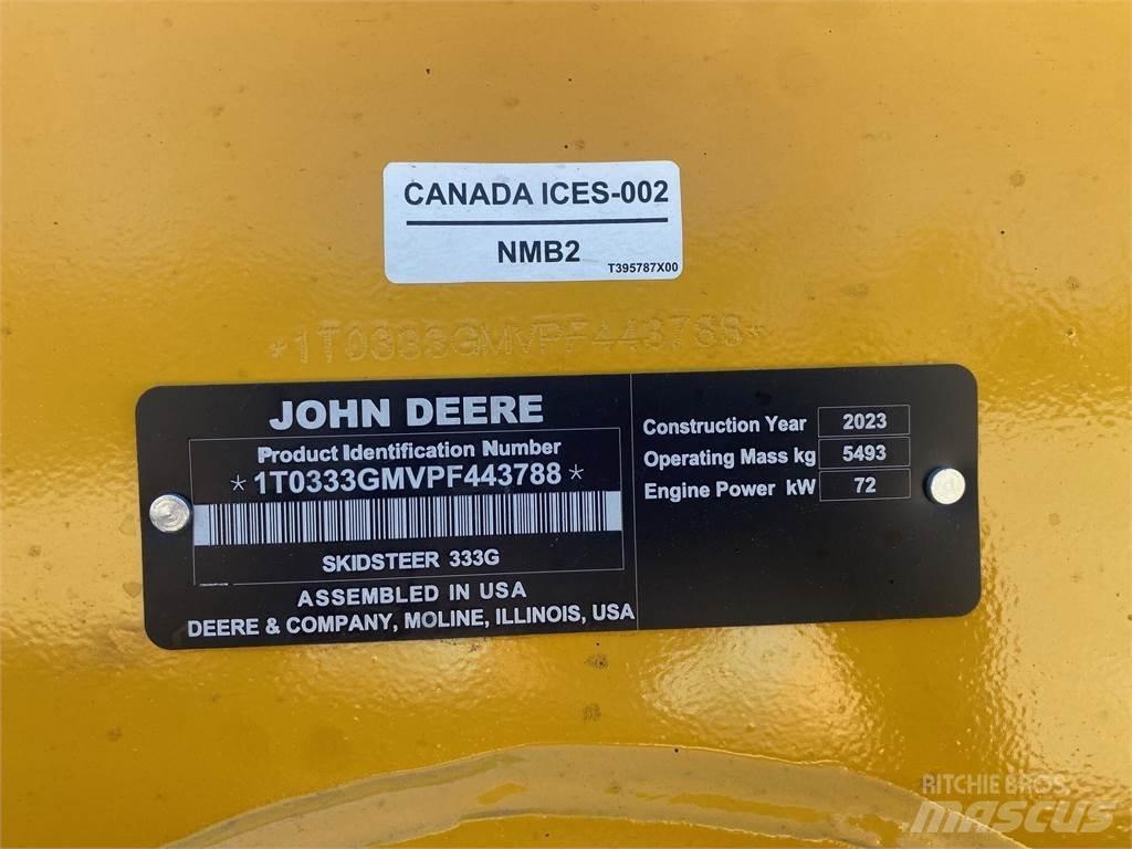 John Deere 333G Minilæsser - skridstyret