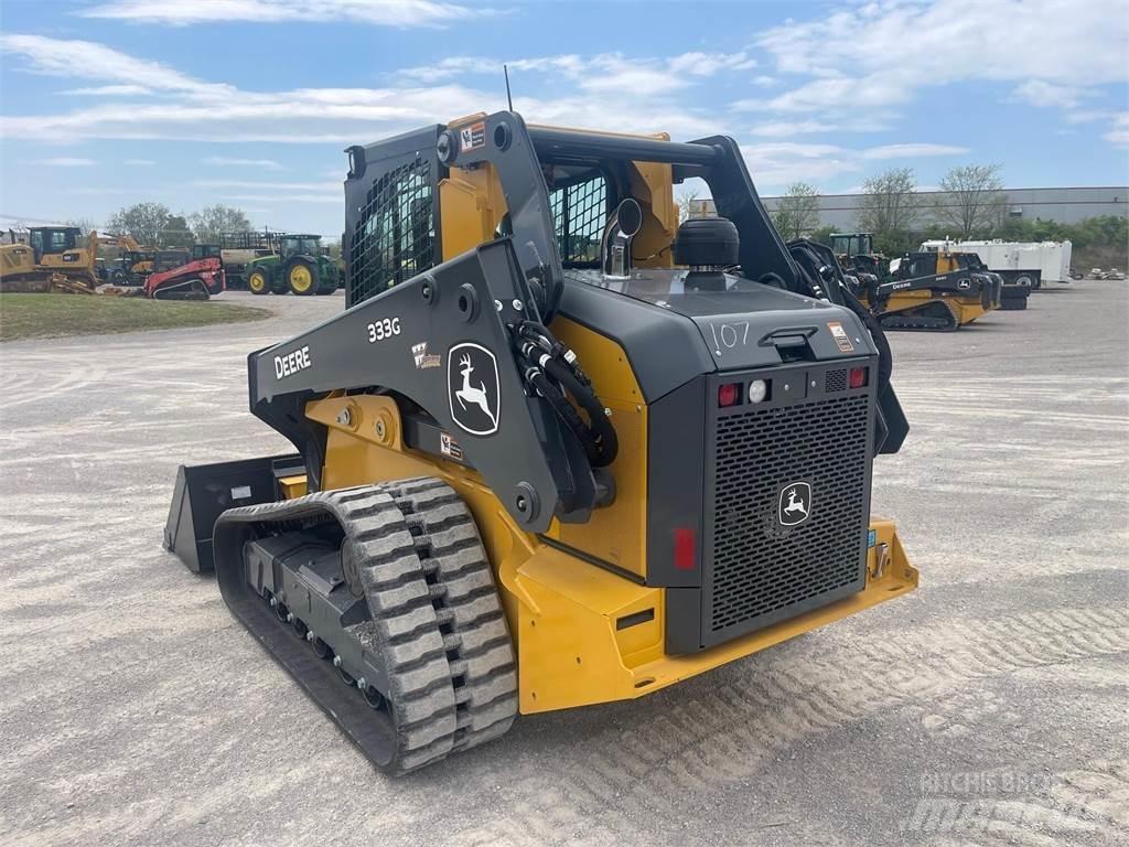 John Deere 333G Minilæsser - skridstyret