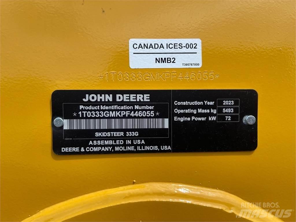 John Deere 333G Minilæsser - skridstyret