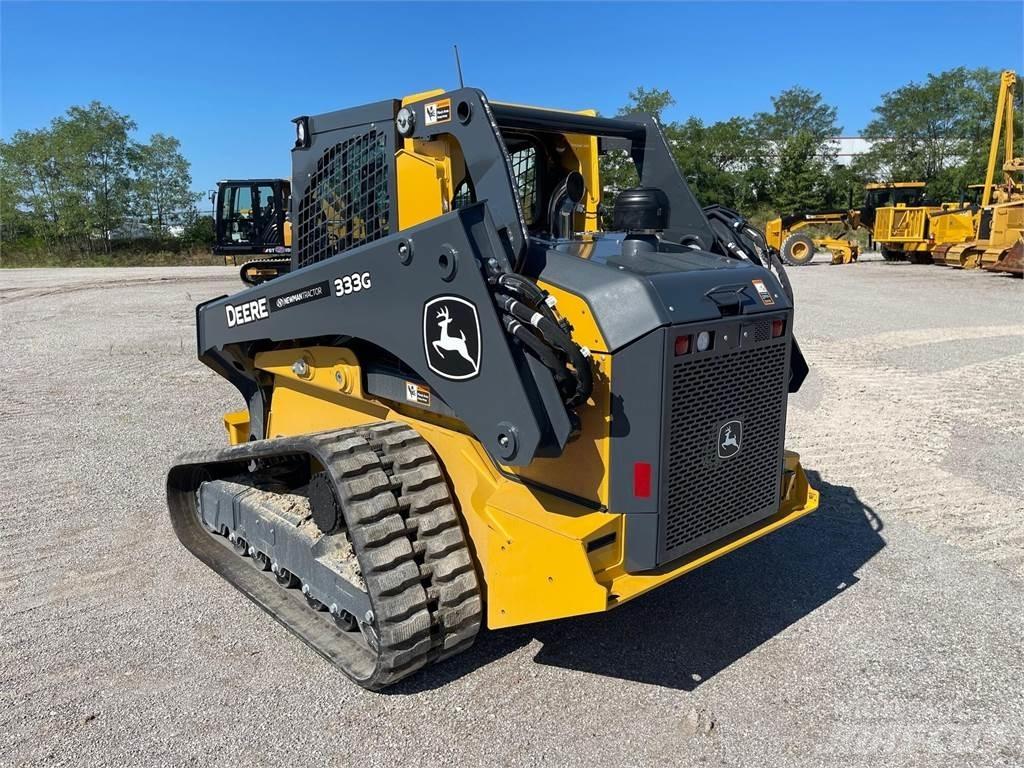 John Deere 333G Minilæsser - skridstyret