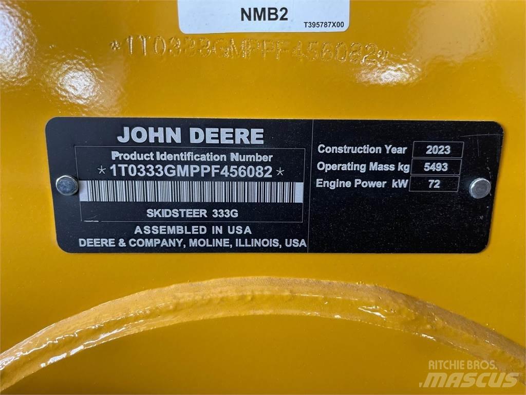 John Deere 333G Minilæsser - skridstyret