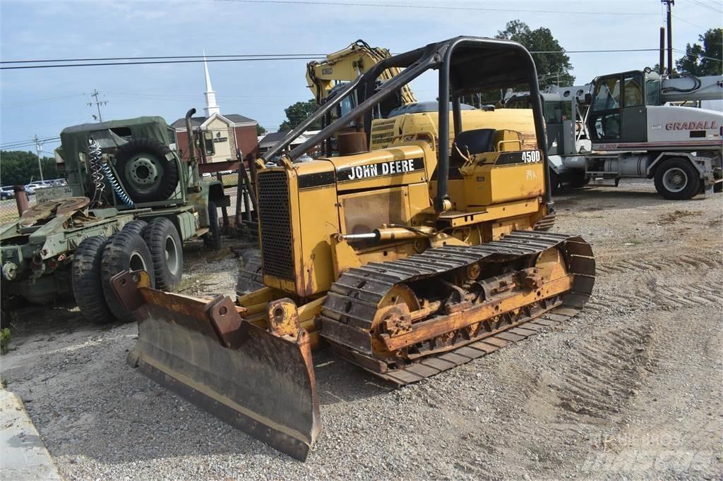 John Deere 450D LGP Bulldozer på larvebånd