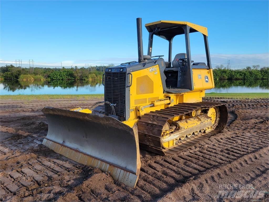 John Deere 450J LGP Bulldozer på larvebånd