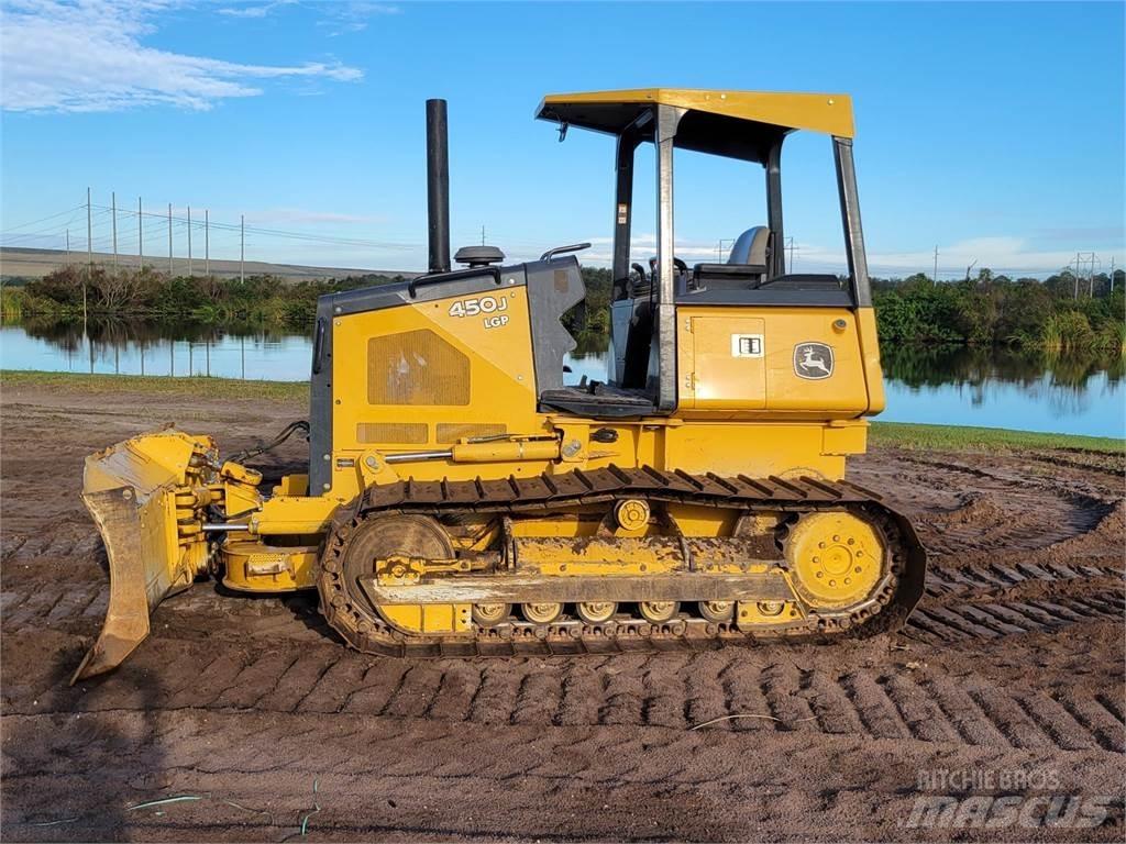 John Deere 450J LGP Bulldozer på larvebånd