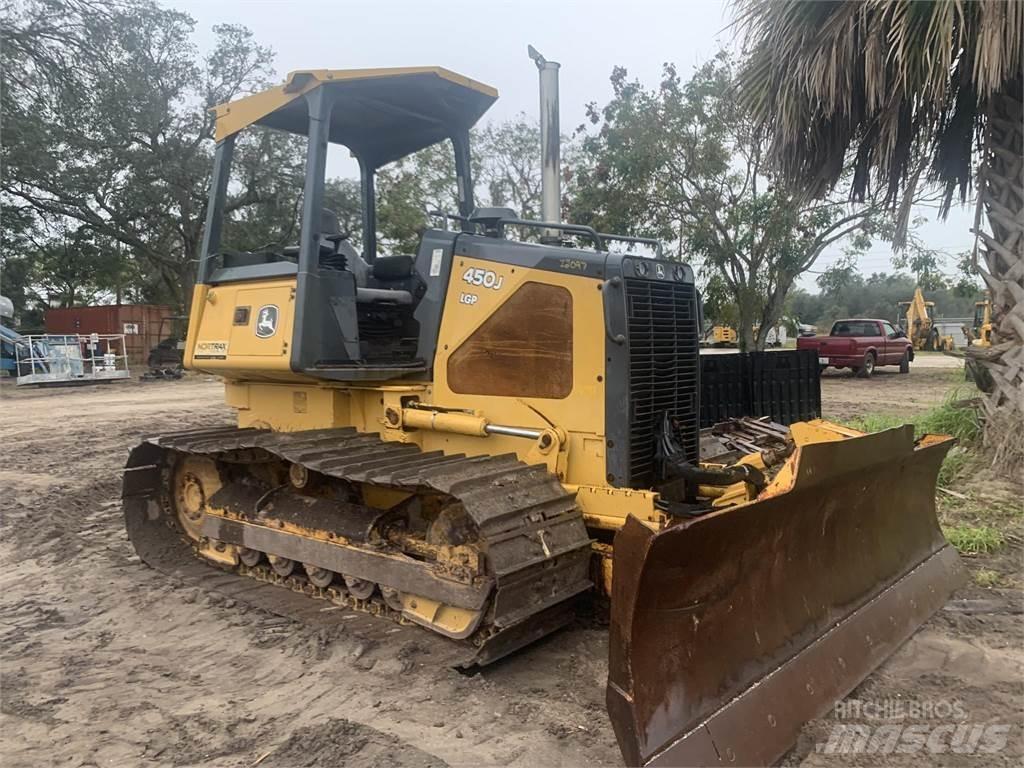 John Deere 450J LGP Bulldozer på larvebånd