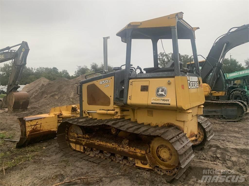 John Deere 450J LGP Bulldozer på larvebånd