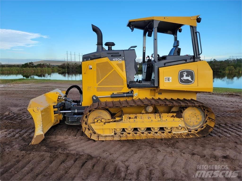John Deere 450K LGP Bulldozer på larvebånd