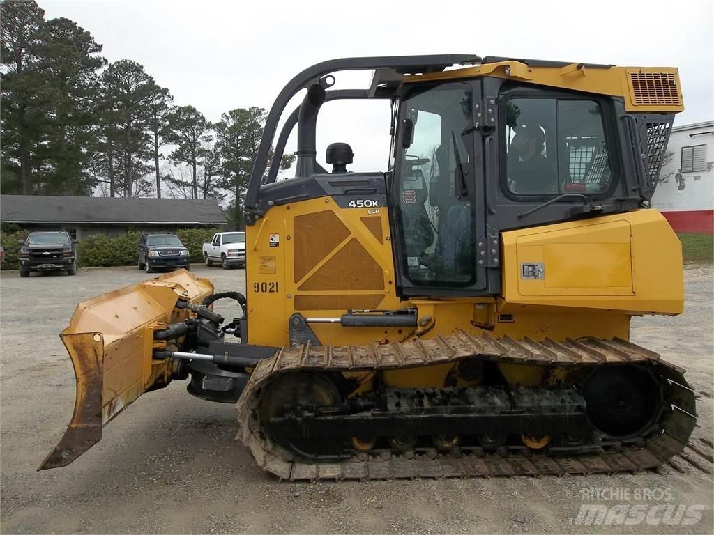 John Deere 450K LGP Bulldozer på larvebånd
