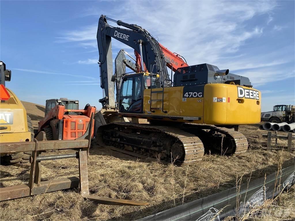 John Deere 470G LC Gravemaskiner på larvebånd