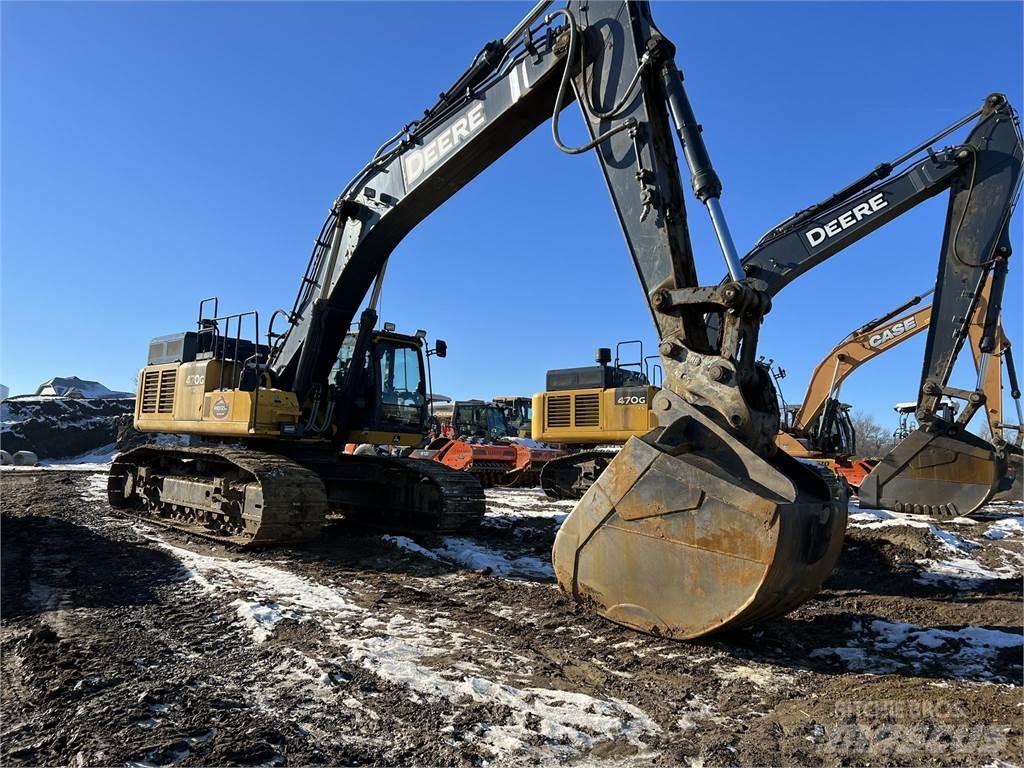 John Deere 470G LC Gravemaskiner på larvebånd