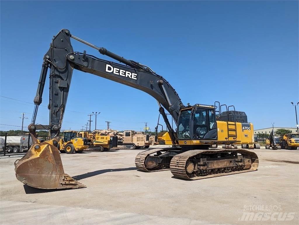 John Deere 470G LC Gravemaskiner på larvebånd